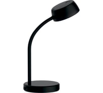 Настольный диммируемый светильник Gauss Qplus модель 8W 600lm 4000K 170-265V черный LED 1/8 GT6012