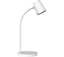 Настольный диммируемый светильник Gauss Qplus модель 8W 600lm 4000K 170-265V белый LED 1/8 GT6031