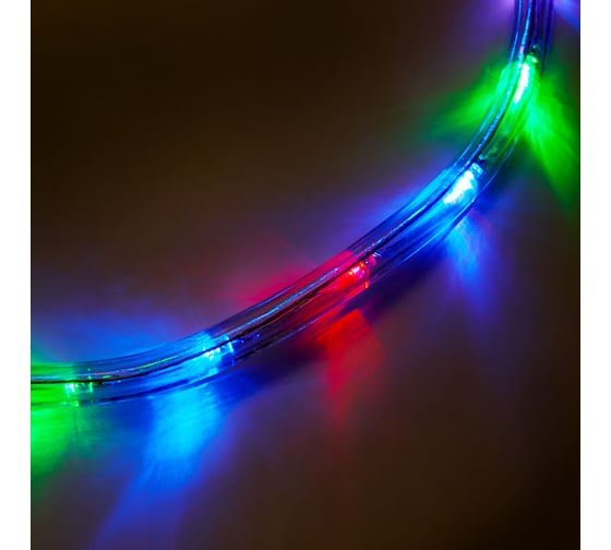 Дюралайт со светодиодами FERON RGBW LED-R2W, 2W, 50м, d13мм, 230V, 24LED/м, 1.44Вт/м, 2м/отрез, 41031