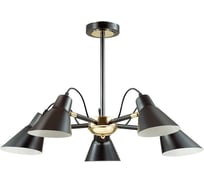 Люстра LUMION NAOMI на штанге, металл, E27, 5х60W 3709/5C