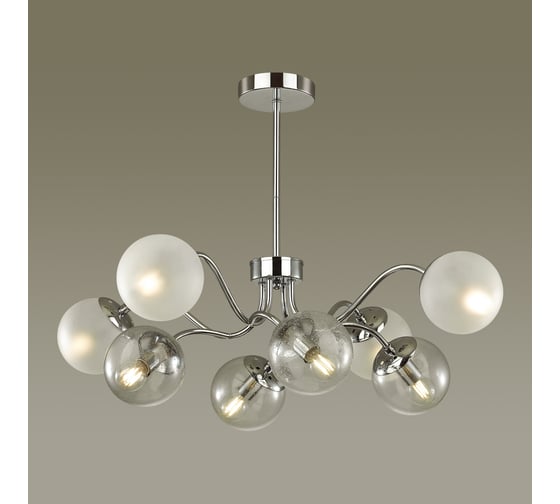 Люстра LUMION CANDICE на штанге, стекло E14, 8х40W 4554/8C