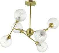 Люстра LUMION EVERLY на штанге, стекло, E14Y 3752/6C