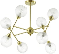 Люстра LUMION EVERLY на штанге, стекло, E14 3752/8C