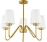 Люстра LUMION OLIVIA на штанге, стекло, E27, 5х60W 3791/5C 1