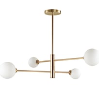 Люстра LUMION ESTELLE на штанге, стекло, G9, 4х40W 4418/4C