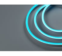 Гибкий неон MAKSILED LED SMD 8x16 мм, односторонний, голубой, 110 LED/м, 5 м ML-NF-SIL-8mm-L50-Ice Blue