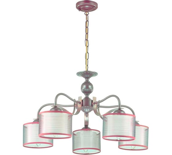 Люстра LUMION LILIVANT пластик, текстиль E14, 5х40W 3487/5