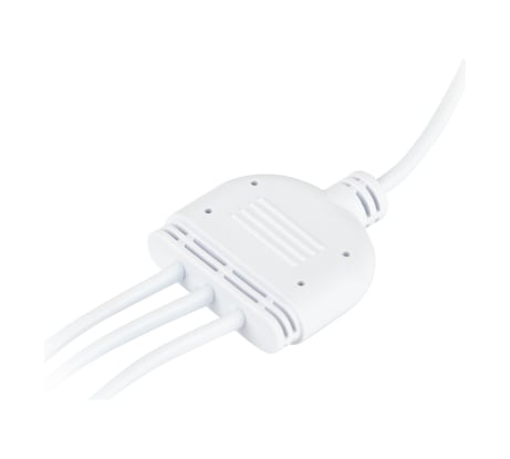 Разветвитель сетевой для линейных светильников ЭРА Разветвитель 3х IEC C7 2pin 2mtimer на 3 точки с таймером Б0066933