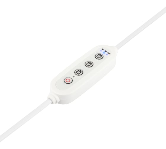 Разветвитель сетевой для линейных светильников ЭРА Разветвитель 3х IEC C7 2pin 2mtimer на 3 точки с таймером Б0066933