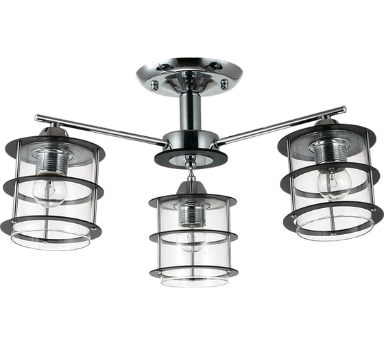 Потолочная люстра LUMION ROTONDUM дерево, стекло E27, 3х60W 3504/3C