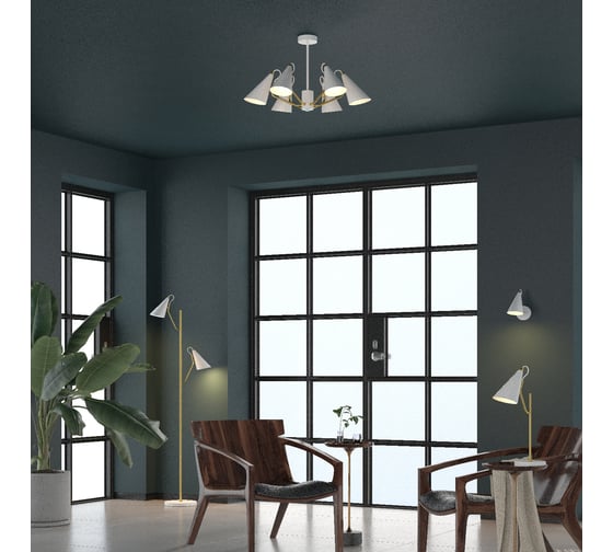 Потолочная люстра LUMION WATSON металл, E14, 6х40W 4439/6C