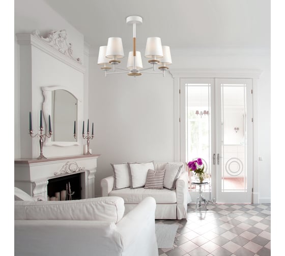 Потолочная люстра LUMION BETSY текстиль, E14, 5х40W 4497/5C