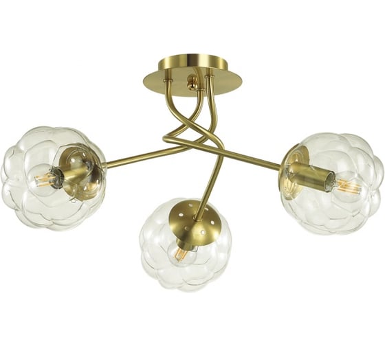 Потолочная люстра LUMION BREANA стекло, E14, 3х40W 4556/3C