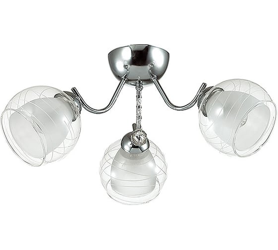 Потолочная люстра LUMION BRINNA стекло, E27, 3х40W 3071/3C