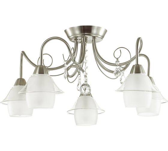 Потолочная люстра LUMION BRITTANY стекло, E14, 5х40W 3685/5C 1