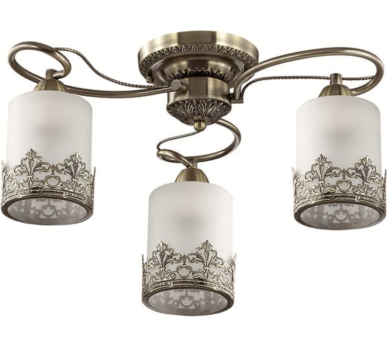Потолочная люстра LUMION CITADELLA металл, стекло, E27, 3х40W 3070/3C 1