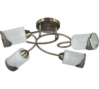 Потолочная люстра LUMION CITADELLA металл, стекло, E27, 4х40W 3012/4C