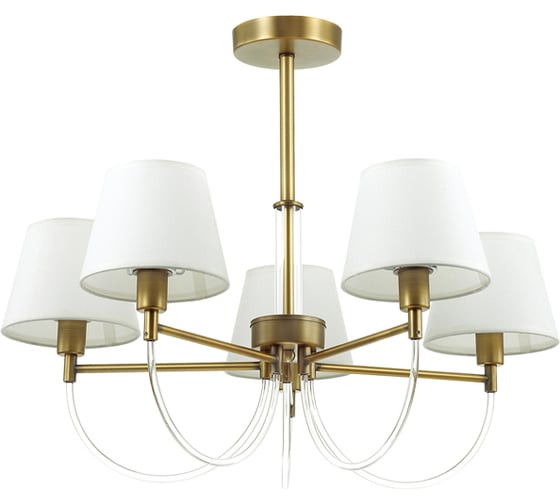 Потолочная люстра LUMION DAKOTA текстиль, E14, 5х40W 3702/5C 1