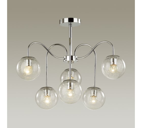 Потолочная люстра LUMION DARCY стекло, E27, 6х60W 4551/6C