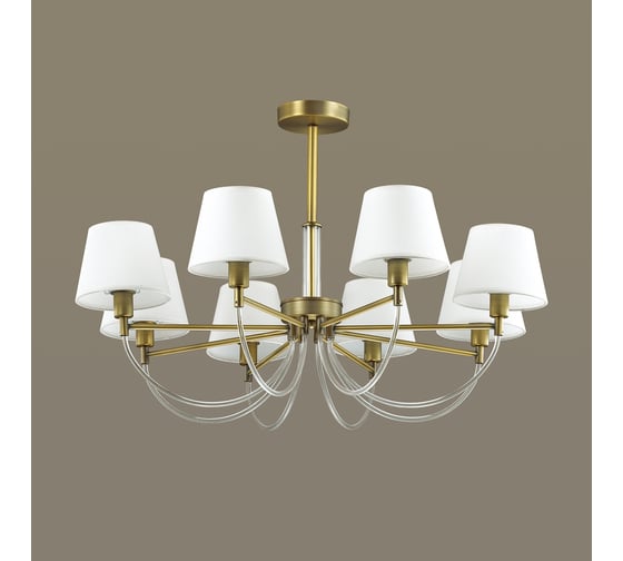 Потолочная люстра LUMION DAKOTA текстиль, E14, 8х40W 3702/8C