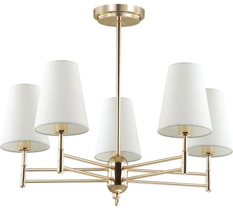 Потолочная люстра LUMION DORIS ткань, E14, 5х40W 4436/5C