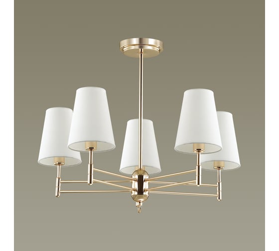 Потолочная люстра LUMION DORIS ткань, E14, 5х40W 4436/5C