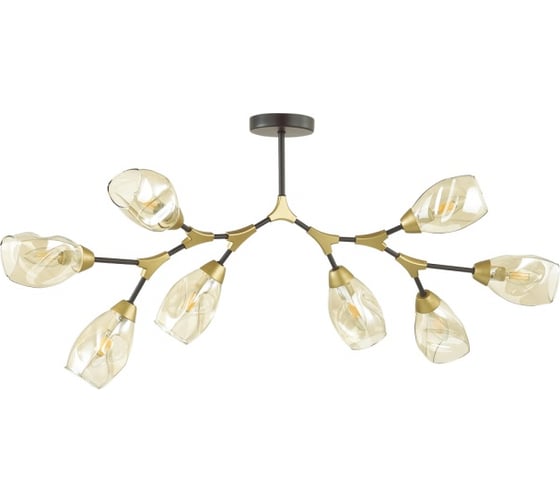 Потолочная люстра LUMION FAWN стекло, E14, 8х40W 4563/8C