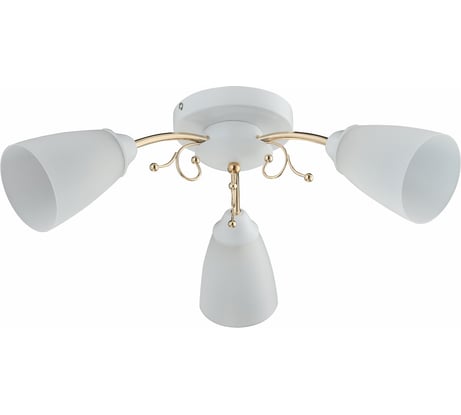 Люстра POWERLIGHT ENDO 3хE14х40W белый 1-018430