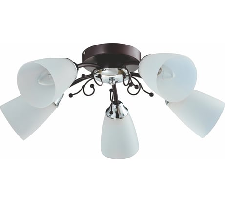 Люстра POWERLIGHT ENDO 5хE14х40W венге 1-018650