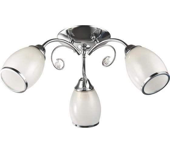 Люстра POWERLIGHT FLAT 3xE27x60W, хром 1-017430