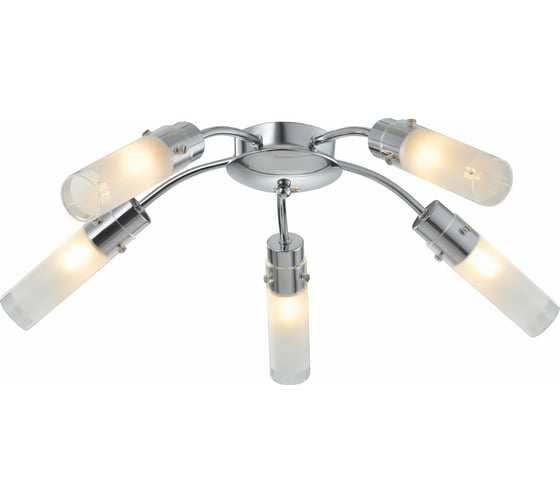 Люстра POWERLIGHT JALLI 5xE14x40W, хром 1-018950