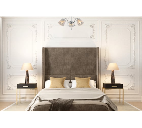 Люстра POWERLIGHT LINDA 3хЕ27х60W хром 1-019630