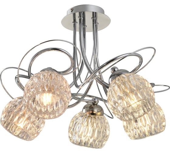 Люстра POWERLIGHT LORD 5хЕ14х40W хром 1-010150 1