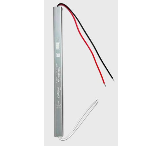 Блок питания ELEGANZ 24V 36W КАРАНДАШ негерм. узкий IP20, 1шт, EL-LB2436