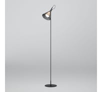 Напольный светильник Eurosvet Enigma со стеклянным плафоном 01187/1 черный a069053