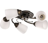 Люстра POWERLIGHT RUSTIK 5хЕ14х40W бронза 1-011350