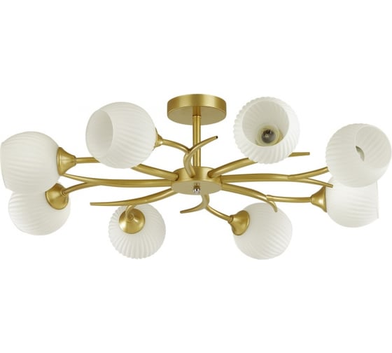 Потолочная люстра LUMION GISELLE стекло, E27, 8х60W 4545/8C 1