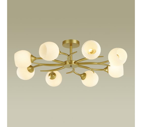 Потолочная люстра LUMION GISELLE стекло, E27, 8х60W 4545/8C