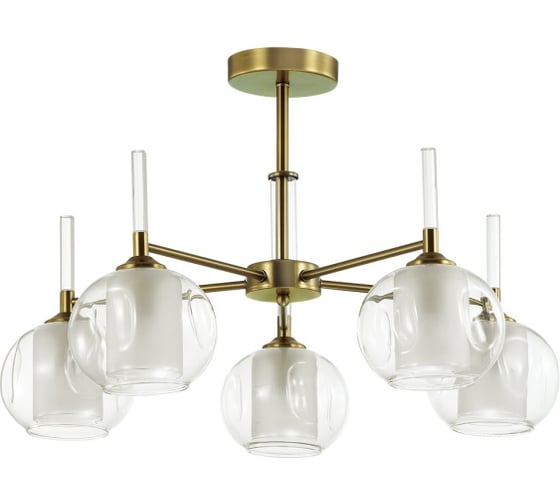 Потолочная люстра LUMION HAZEL стекло, E14, 5х40W 4432/5C