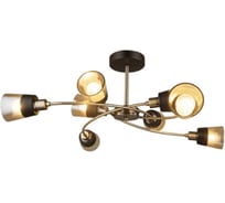 Потолочная люстра IMEX MD.4045-8-S AB+BK