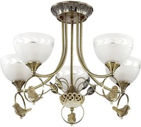 Потолочная люстра LUMION HORAS стекло, E27, 5х40W 3403/5C