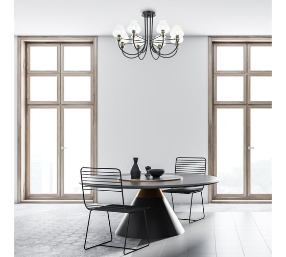 Потолочная люстра LUMION ILONA стекло, E14, 8х40W 3708/8C