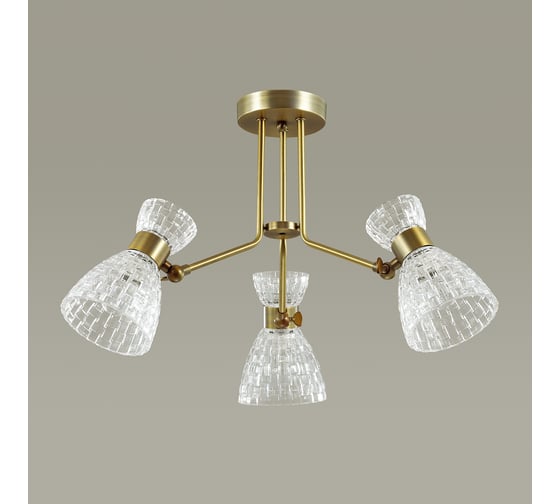 Потолочная люстра LUMION JACKIE стекло, E14, 3х40W 3704/3C