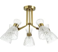 Потолочная люстра LUMION JACKIE стекло, E14, 5х40W 3704/5C