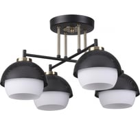 Потолочная люстра LUMION JADE металл, стекло, E27, 4х60W 4456/4C