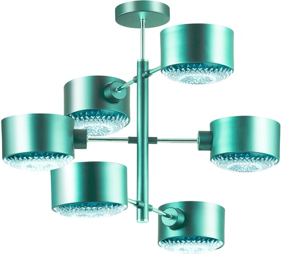 Потолочная люстра LUMION JARED металл, пластик, E14, 6х60W 3741/6C