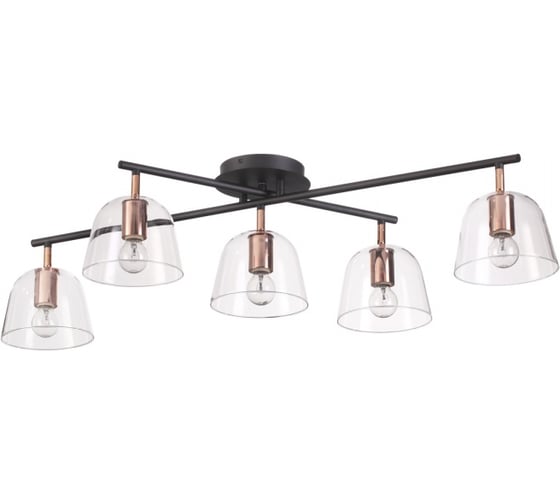 Потолочная люстра LUMION JOSEPH стекло, E14, 5х40W 4455/5C 1
