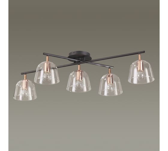 Потолочная люстра LUMION JOSEPH стекло, E14, 5х40W 4455/5C