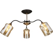 Потолочная люстра IMEX MD.4052-3-S BK+FGD