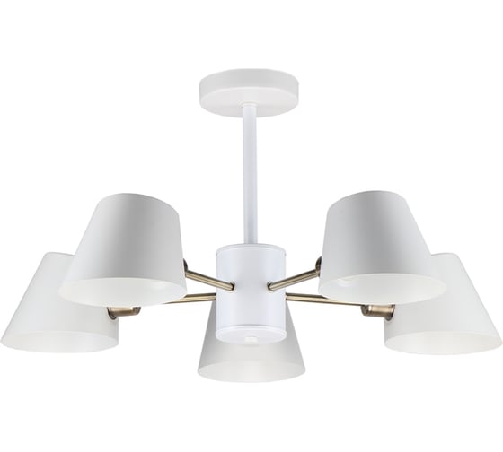 Потолочная люстра IMEX MD.9130-5-S WH+AB 1